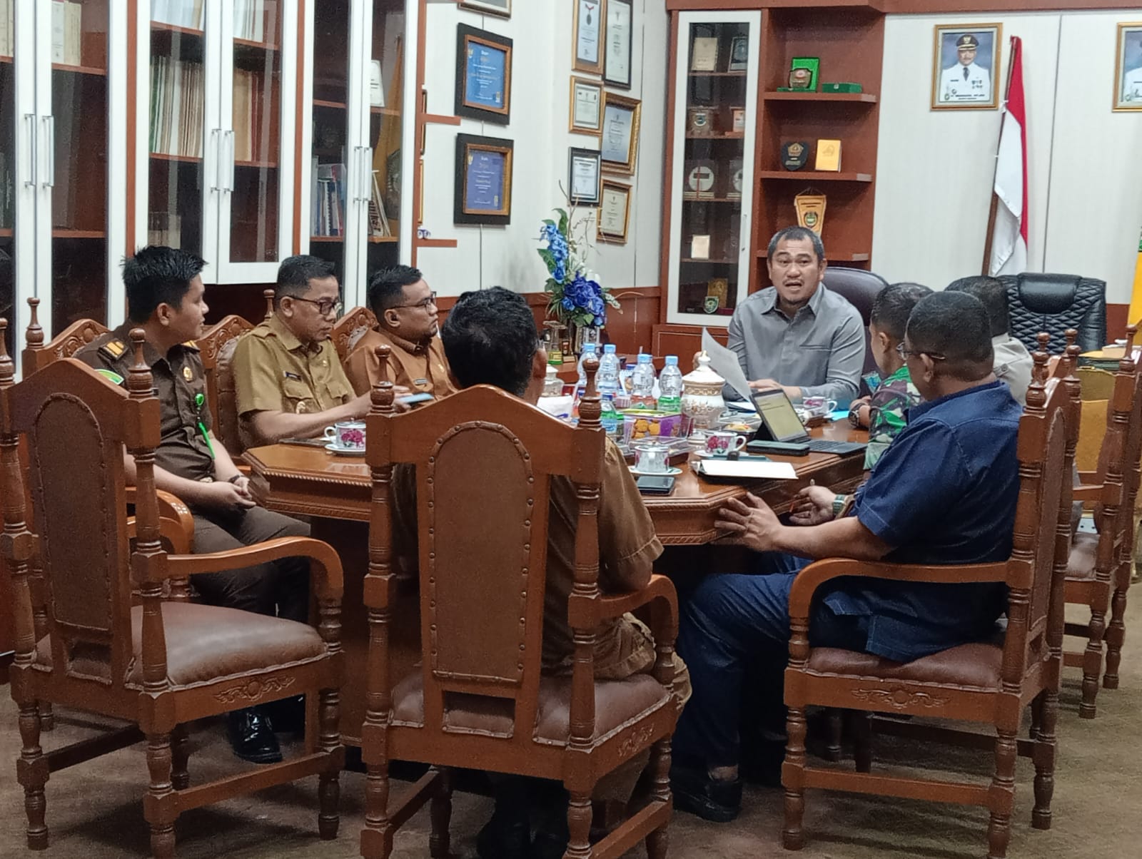 Rakor bersama Forkopimda mengenai Penertiban Peti 